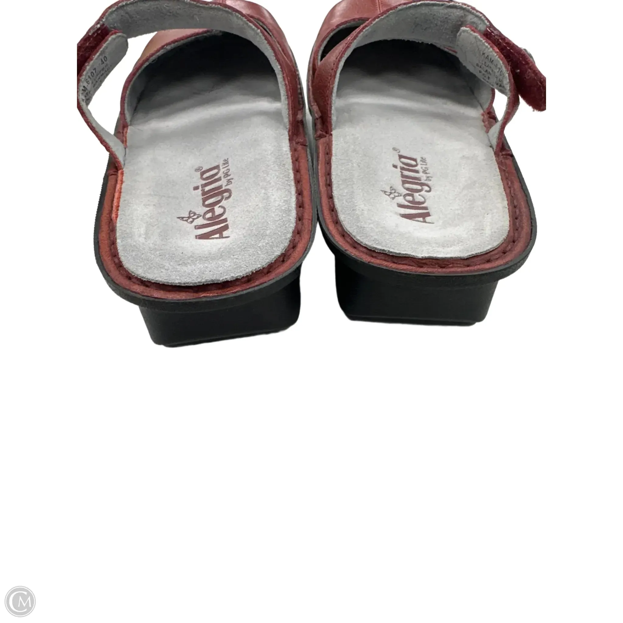 Shoes Flats By Alegria In Red, Size: 10
