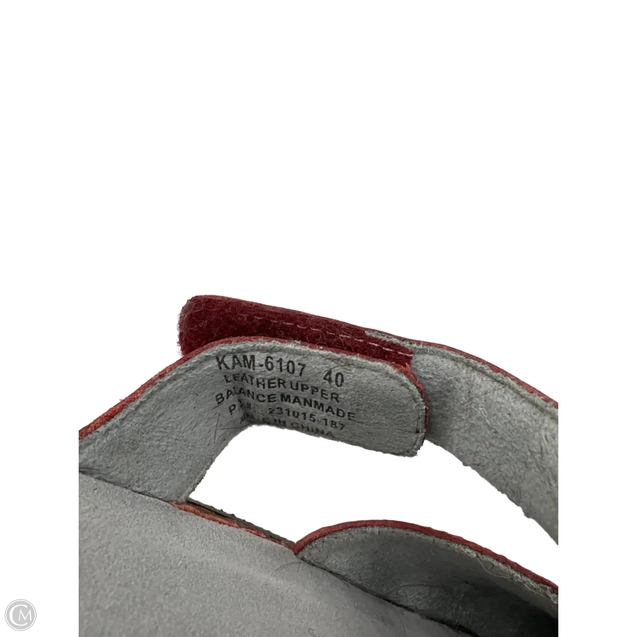 Shoes Flats By Alegria In Red, Size: 10