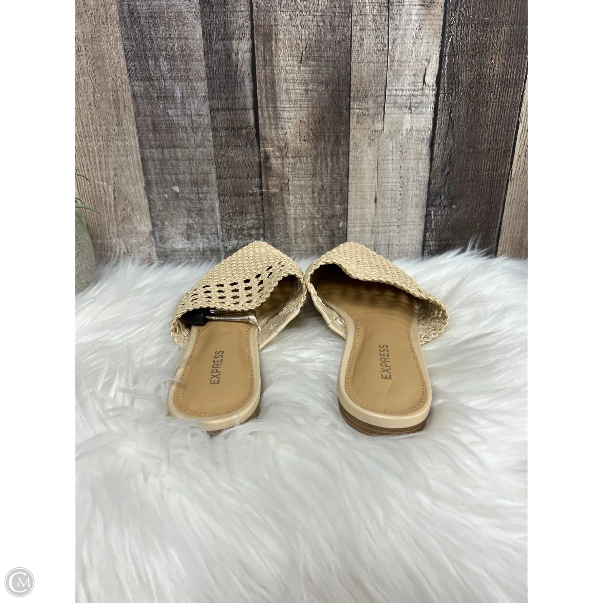 Shoes Flats By Express In Beige, Size: 8