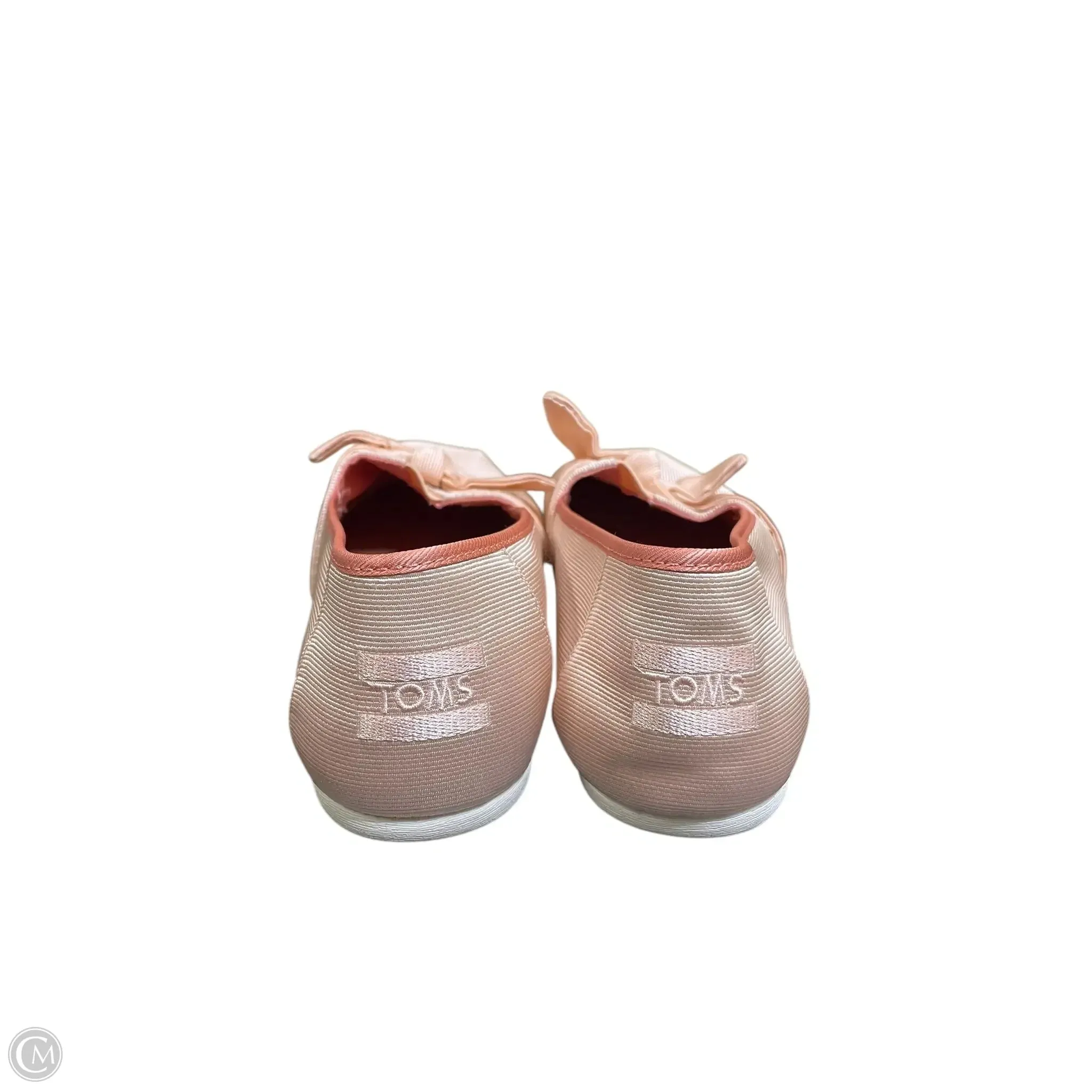 Shoes Flats By Toms In Pink, Size: 7.5