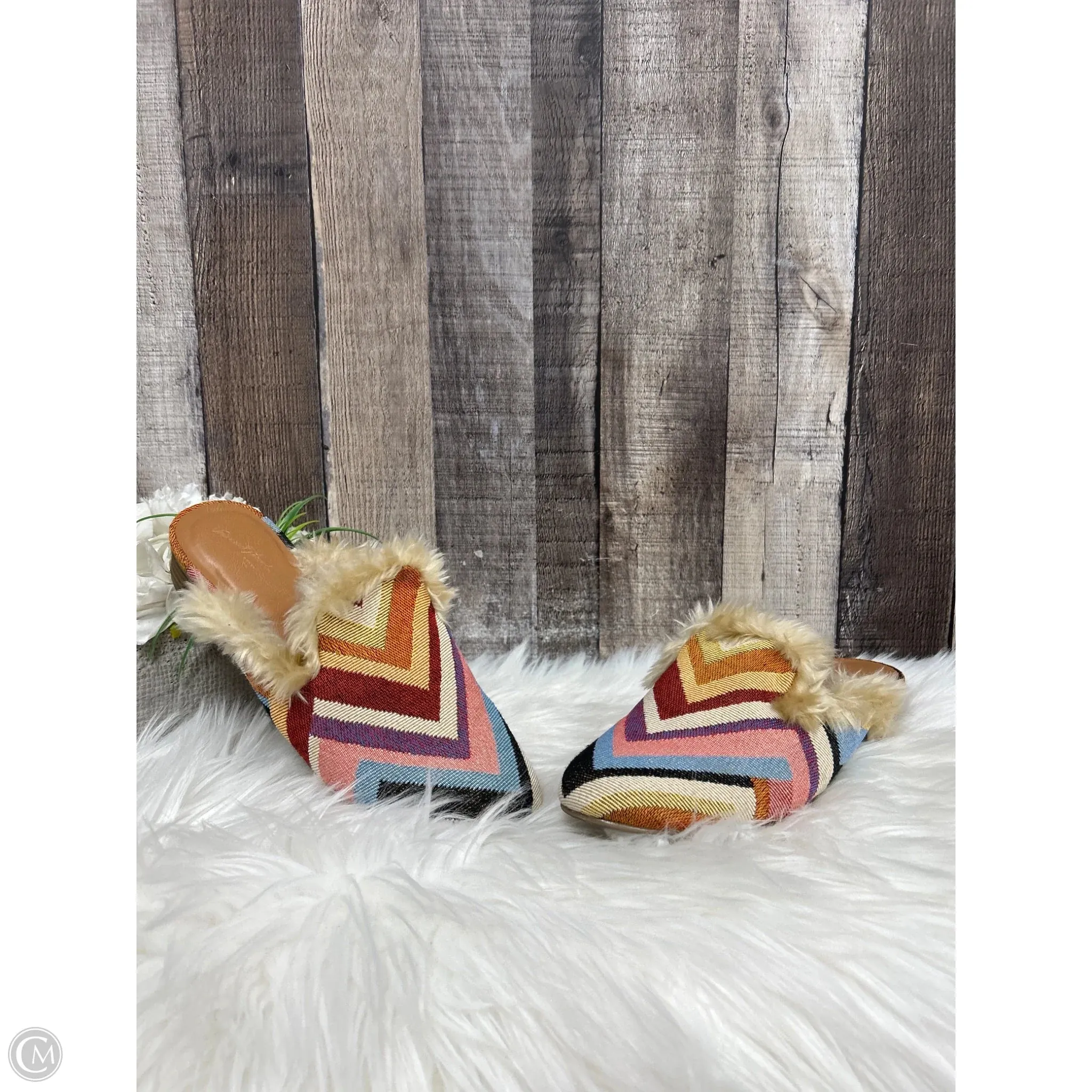 Shoes Flats By Universal Thread In Multi-colored, Size: 7