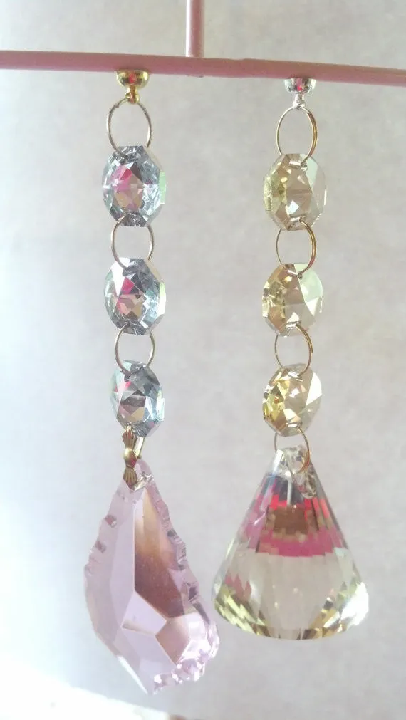 Silver Chandelier Magnets, Silver Magnetic Jewelry Clasps