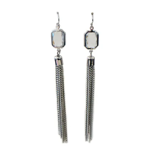 SILVER EARRINGS  #FW1203419 (NE8)