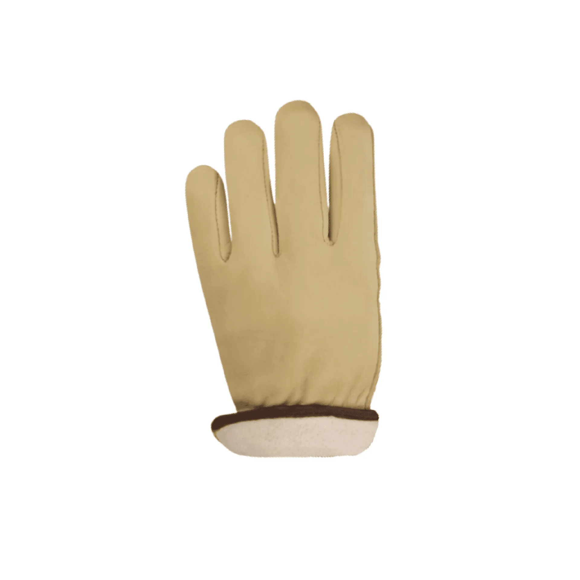 Single Pair - Fleece Lined Standard Cowhide Driver Glove