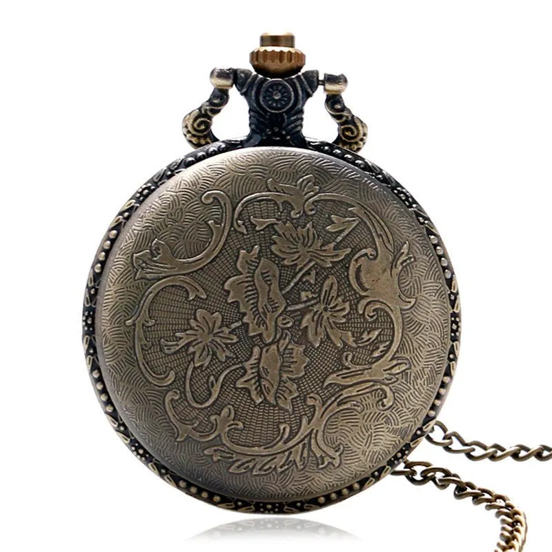 Skull Design Pocket Watch