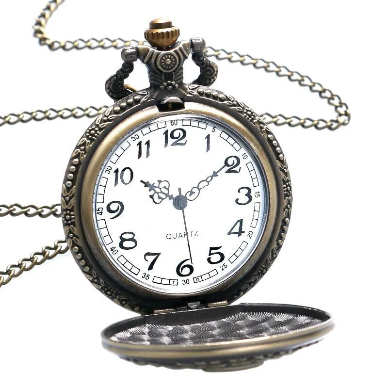 Skull Design Pocket Watch