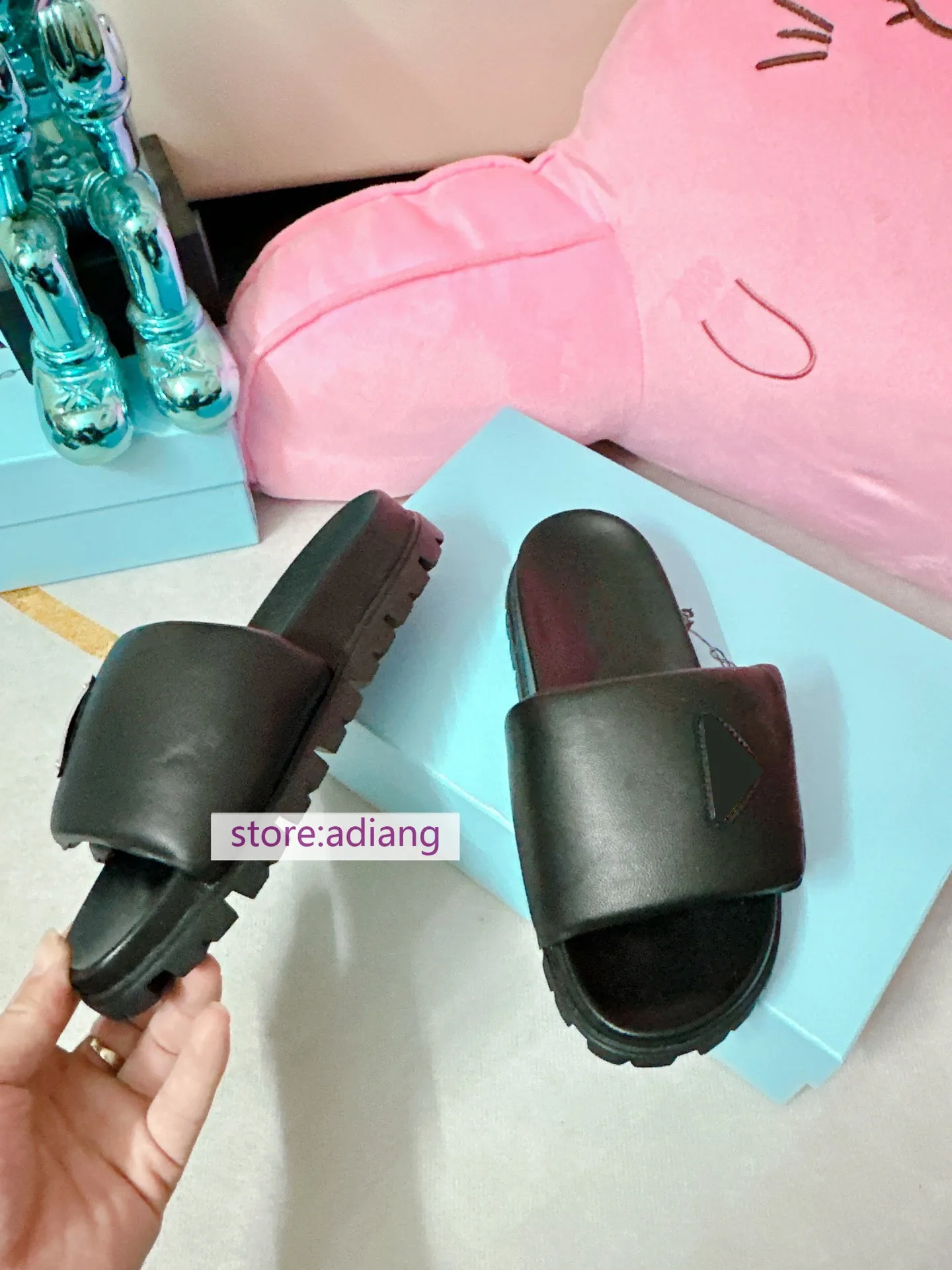 soft lamb leather flats comfort shoes slippers women fashion 2023 35-41 high quality
