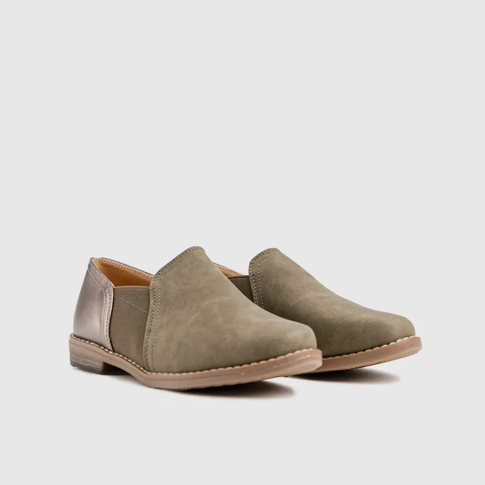 Soft Style Tymeria Comfort Flats Olive 01430