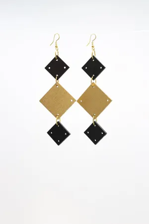 Squares Chandelier Earrings