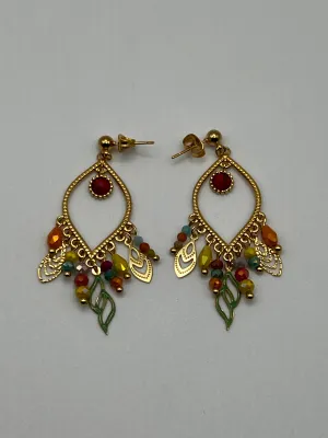 Stainless Steel Chandelier Earrings