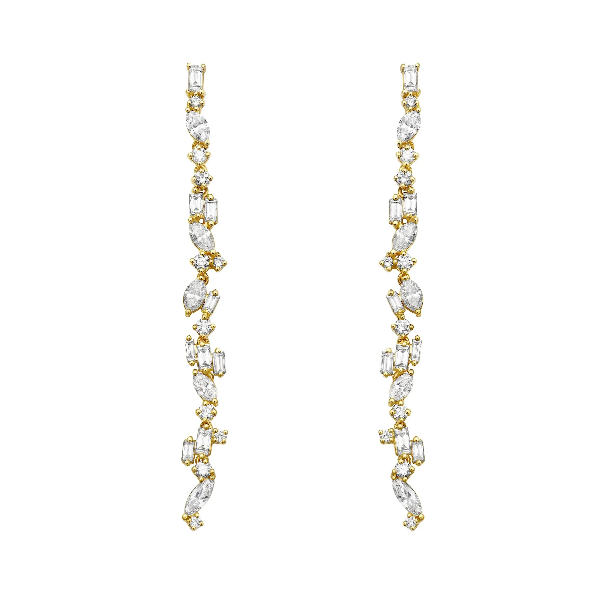Stardust Chandelier Demi Diamond Chandelier Earrings