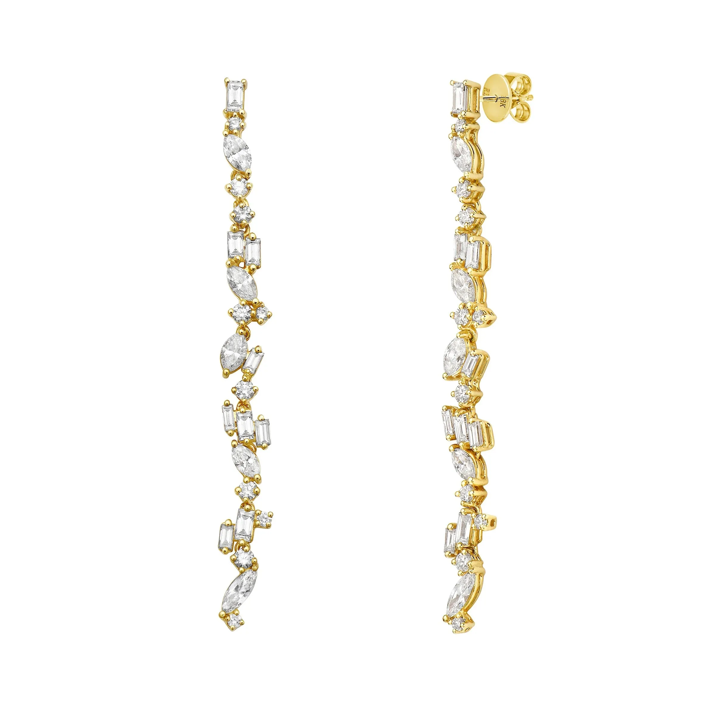 Stardust Chandelier Demi Diamond Chandelier Earrings