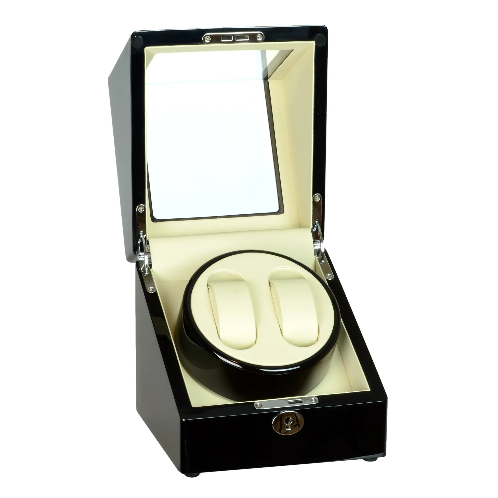Steinhausen Heritage Double Winder For 2 Watches/Onyx