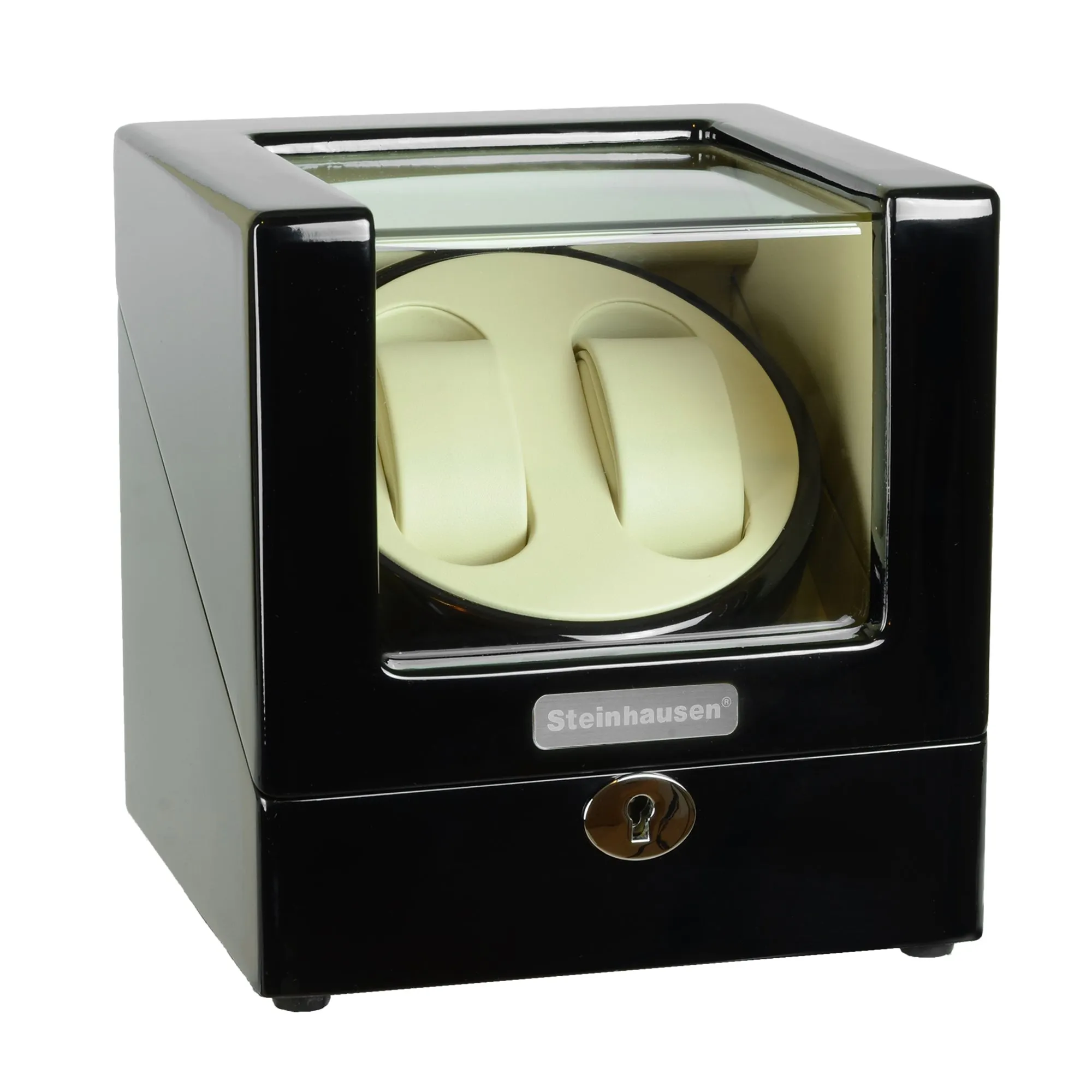 Steinhausen Heritage Double Winder For 2 Watches/Onyx