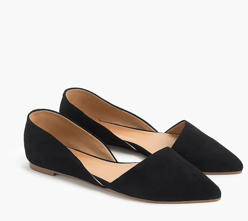 Suede Flats