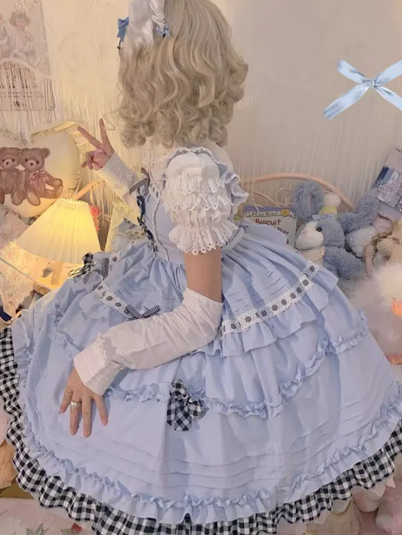 Sweet Lolita Dress Polyester Sleeveless Sweet Lolita Dress