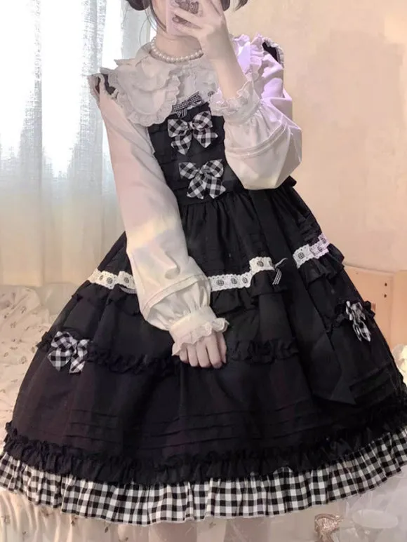 Sweet Lolita Dress Polyester Sleeveless Sweet Lolita Dress