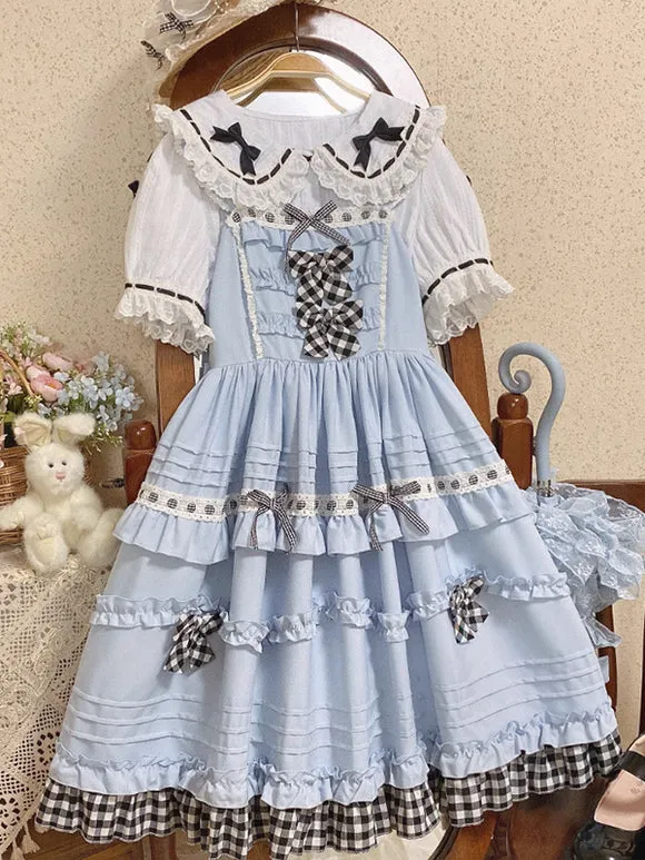 Sweet Lolita Dress Polyester Sleeveless Sweet Lolita Dress