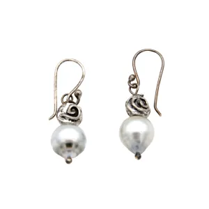 Tahitian Pearl Dangle Earrings