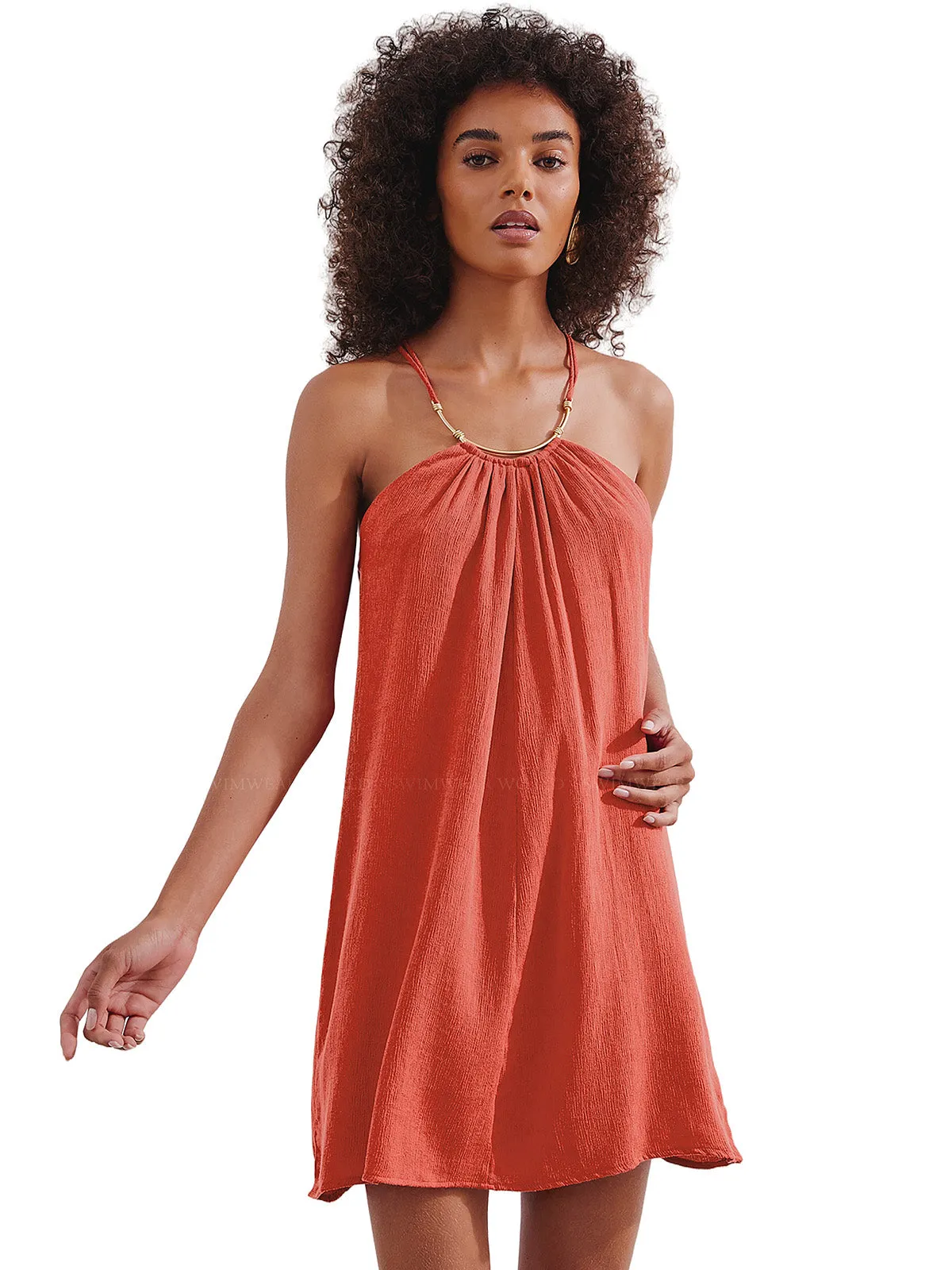 Taiga Detail Short Dress ::RET
