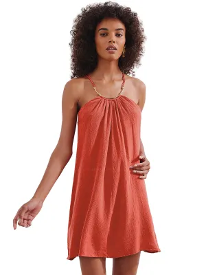 Taiga Detail Short Dress ::RET