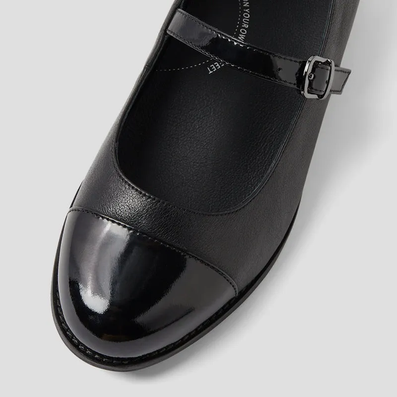TAYORA XF - BLACK PATENT LEATHER
