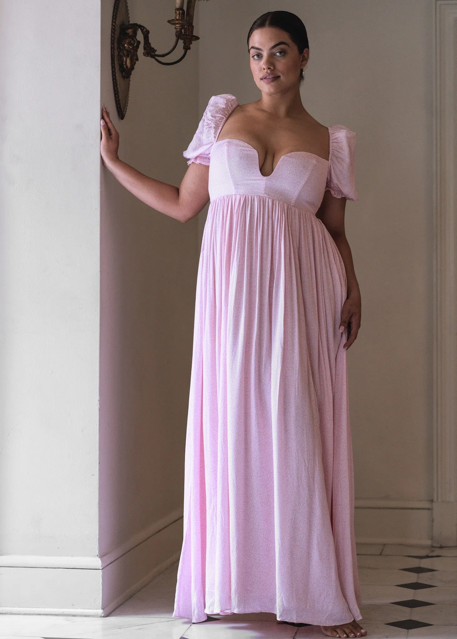 The Fairydust Gown in Baby Daisies