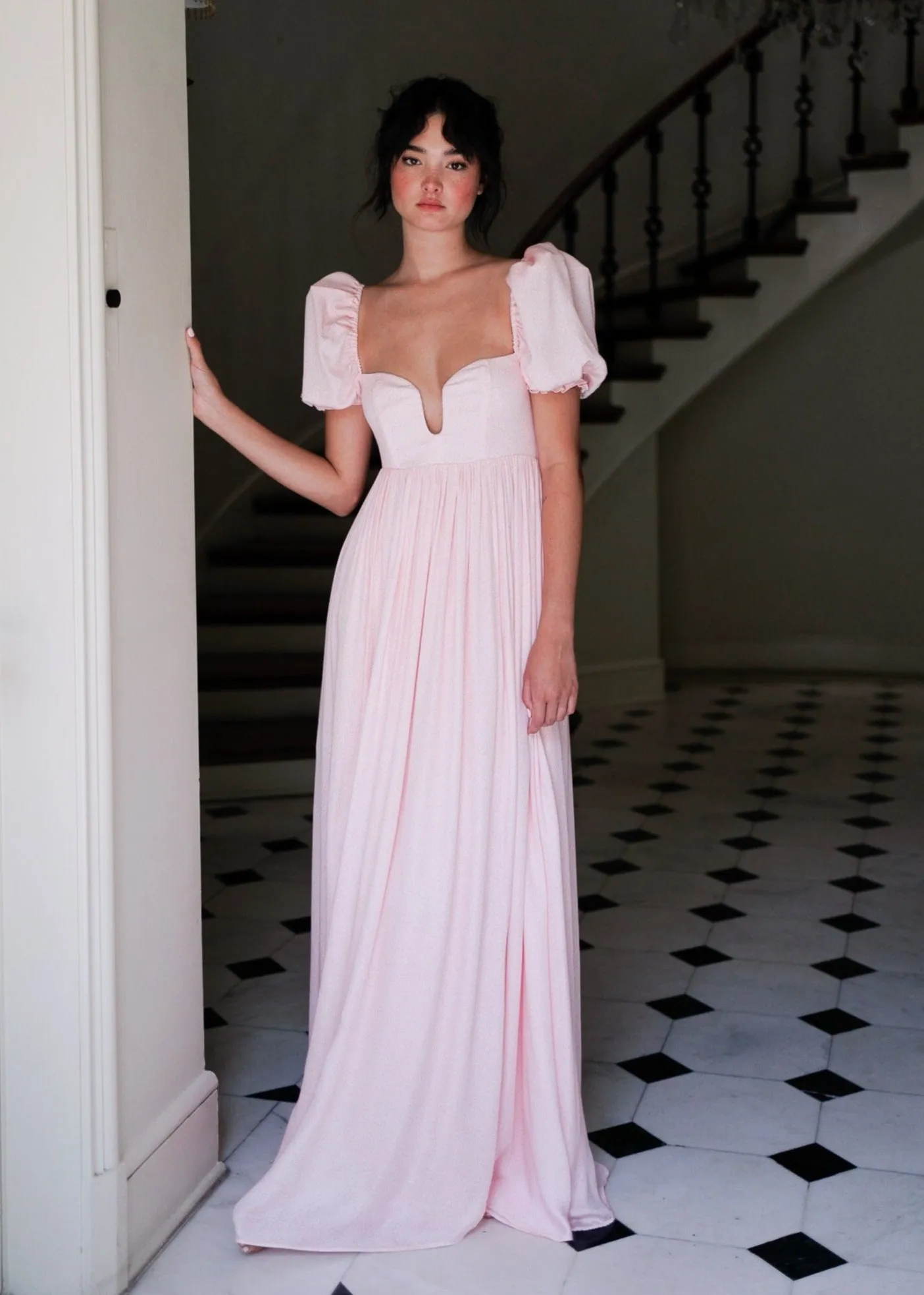 The Fairydust Gown in Baby Daisies