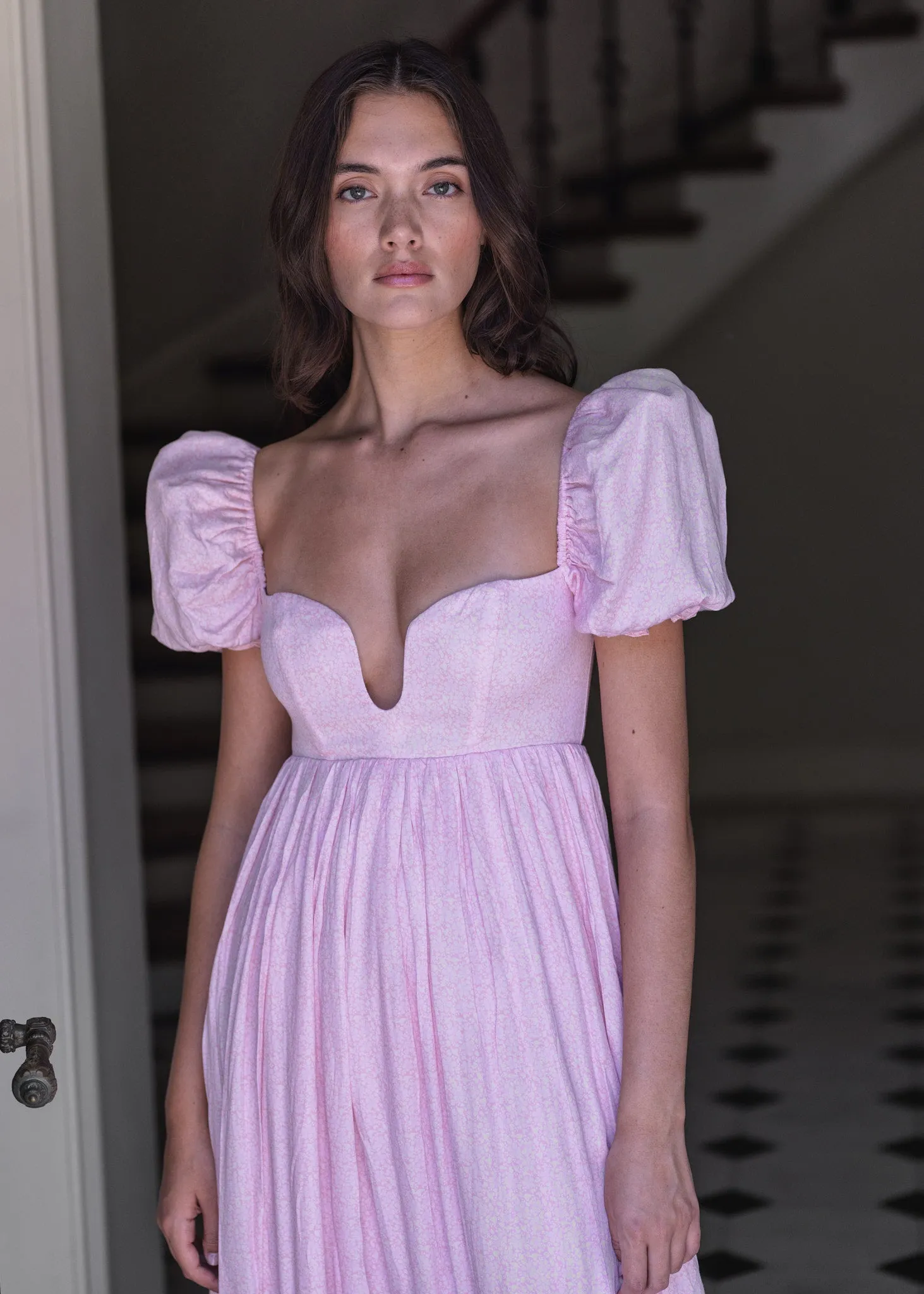 The Fairydust Gown in Baby Daisies