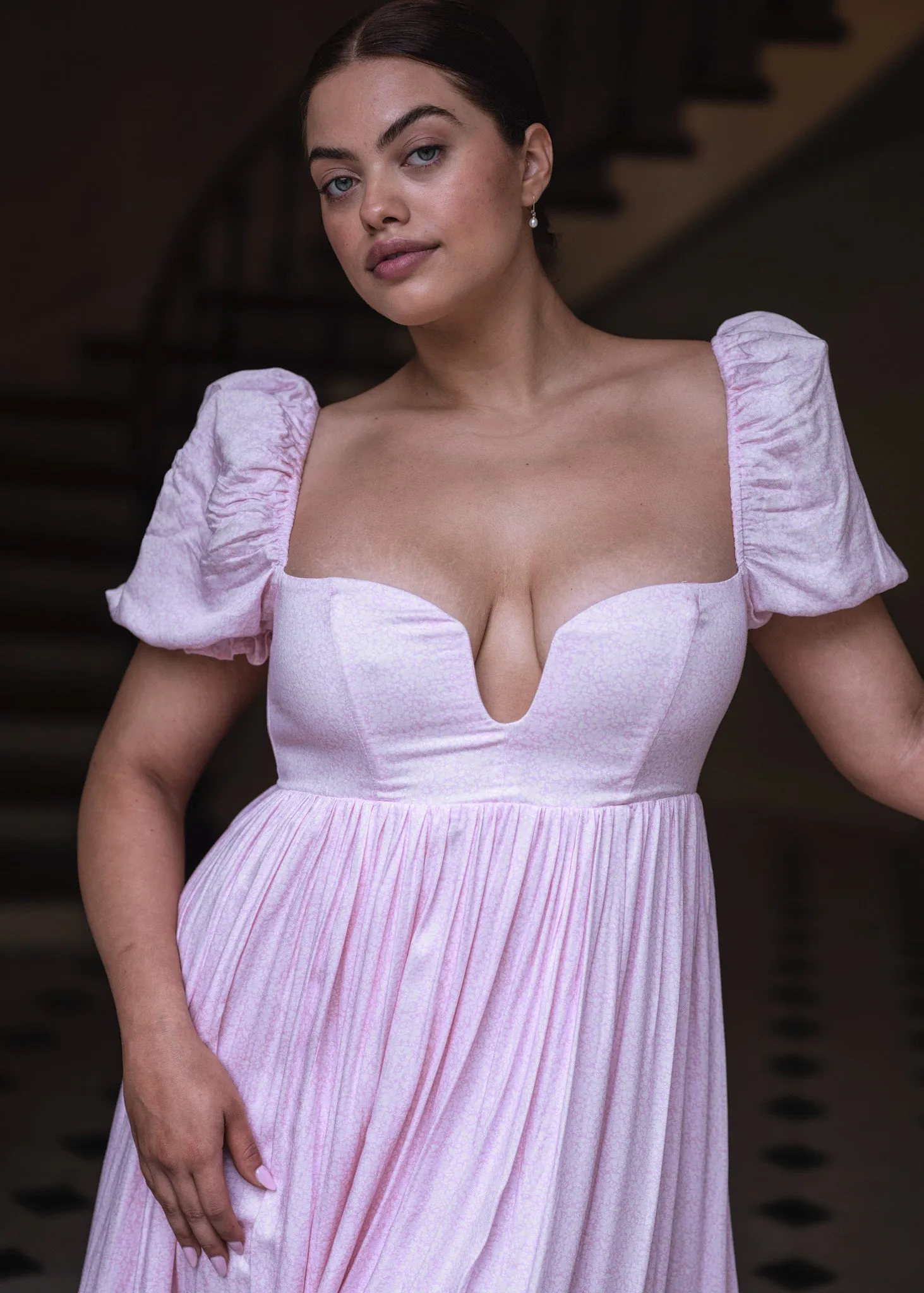 The Fairydust Gown in Baby Daisies