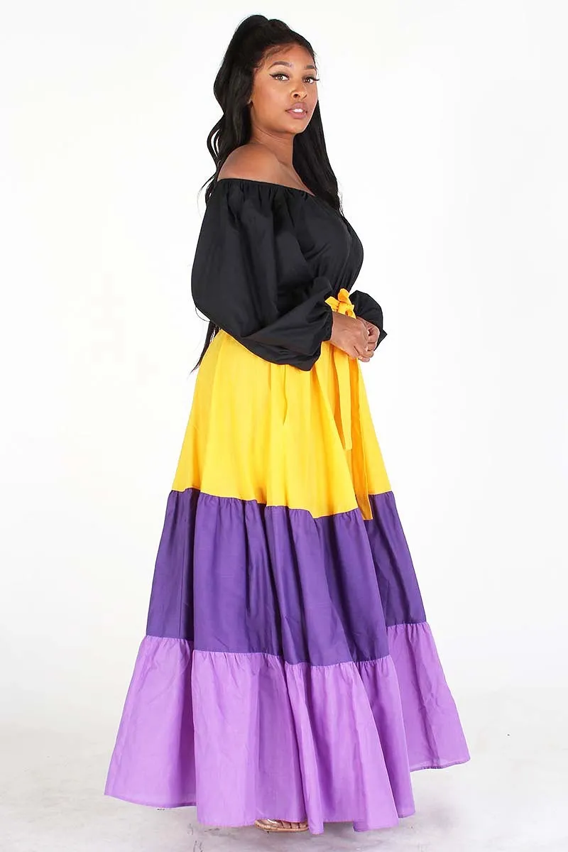 Top Tier Maxi Dress