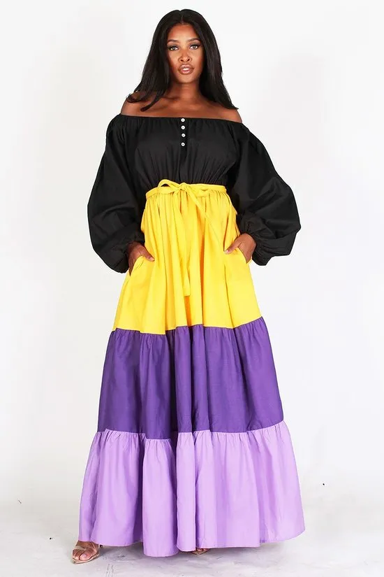 Top Tier Maxi Dress