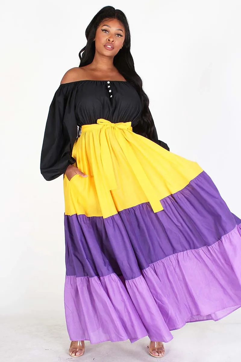 Top Tier Maxi Dress