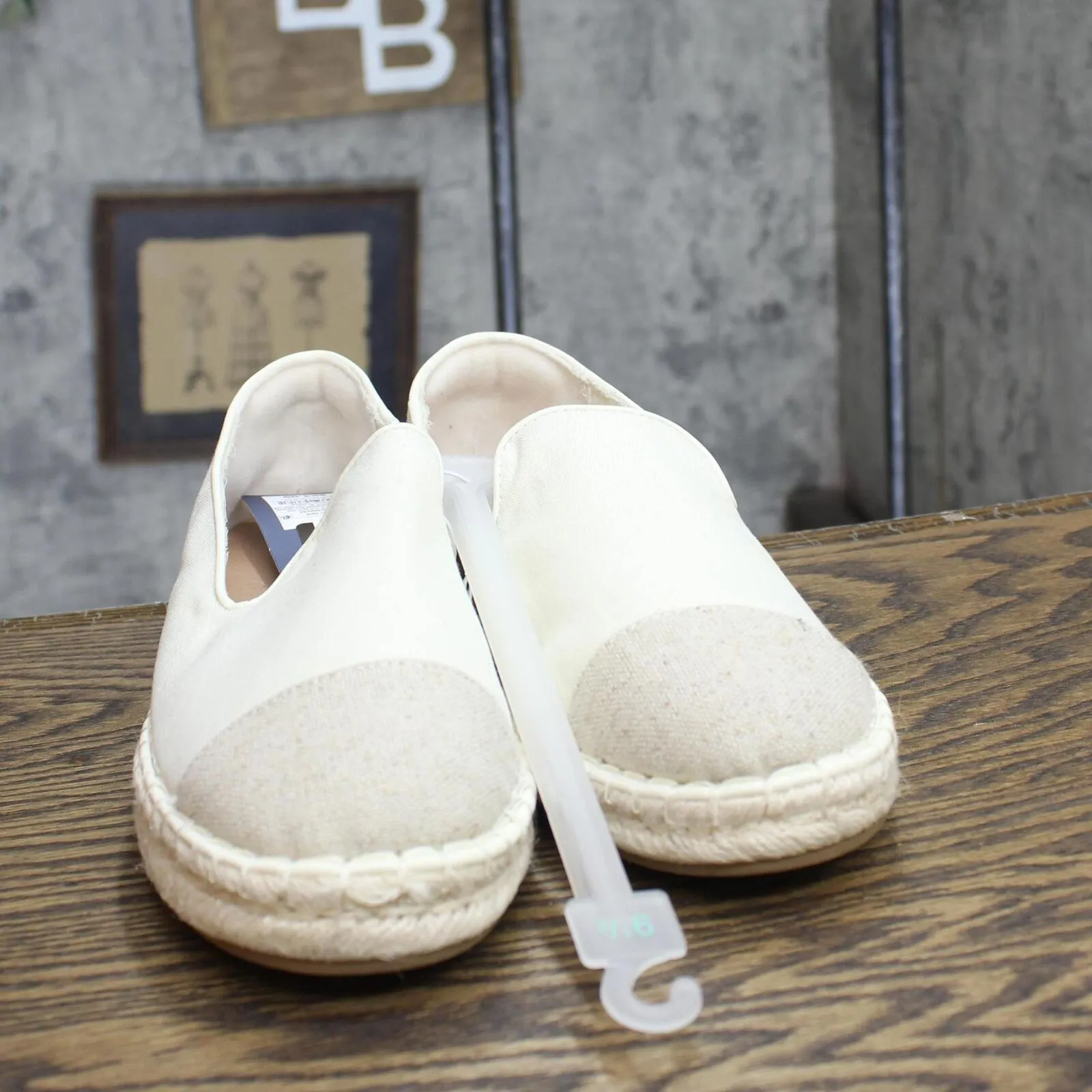 Universal Thread Womens Skipper Espadrille Flats 89273567 Cream Off White 9.5M