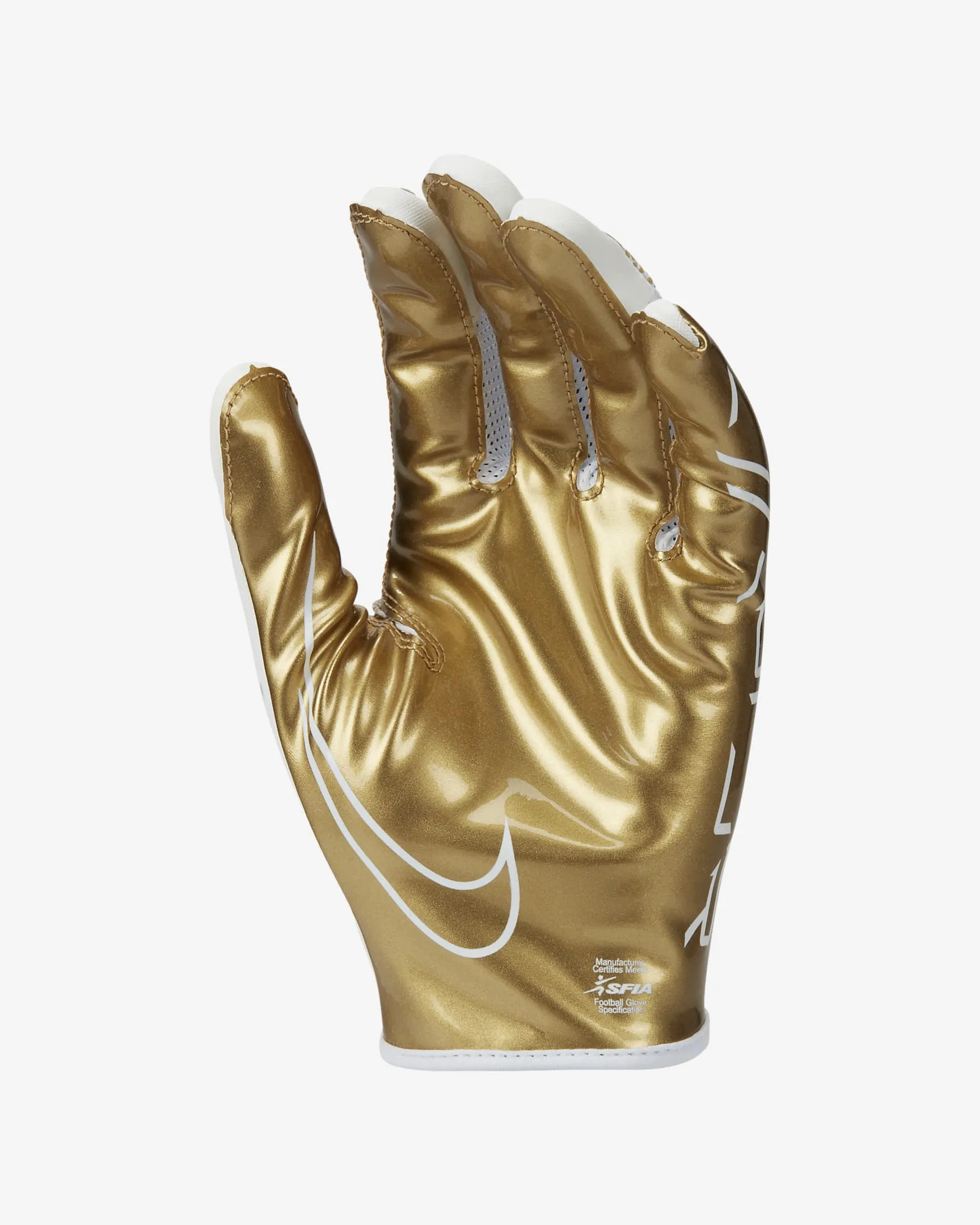 Vapor Jet 7.0 Metallic Football Glove Junior