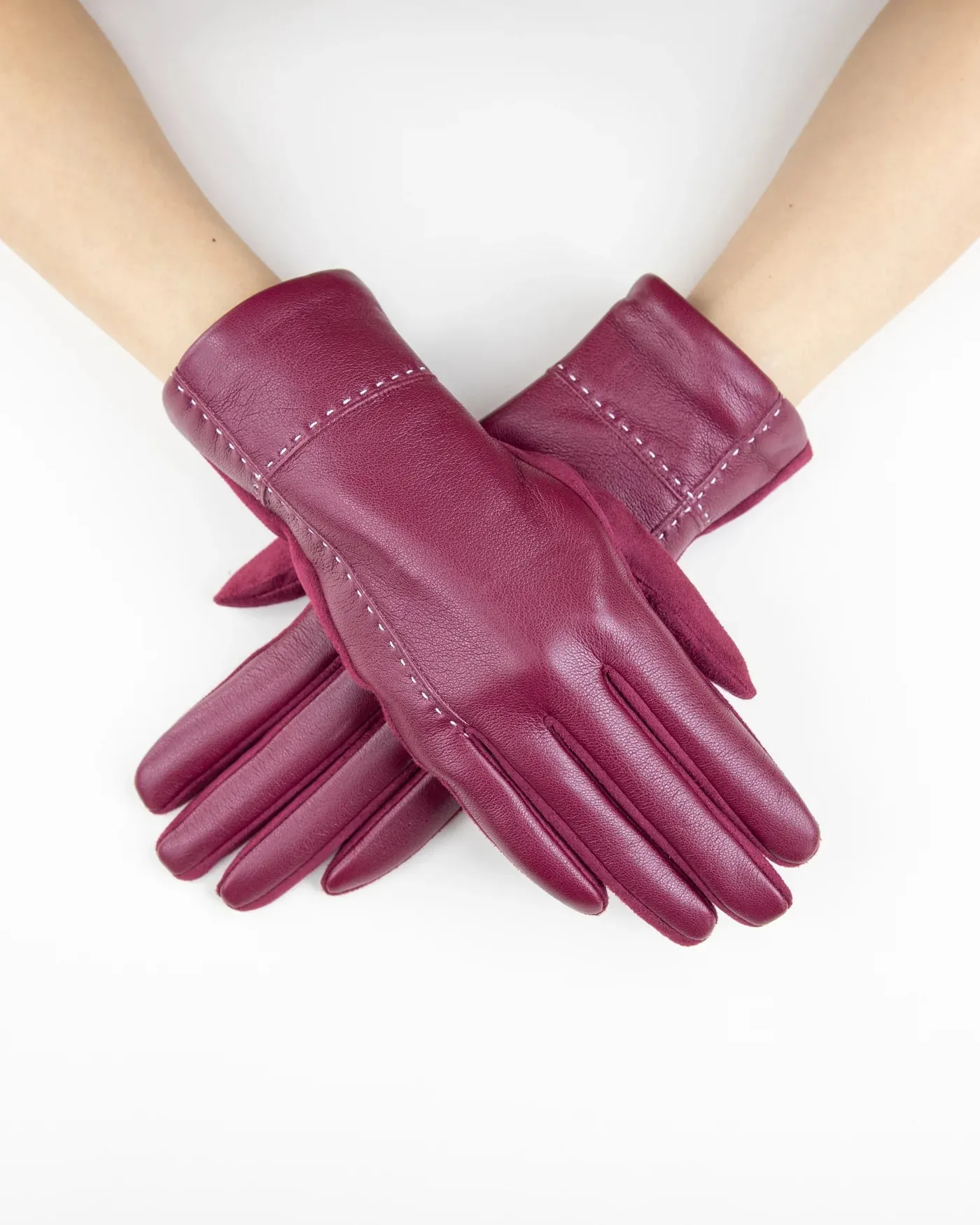 Vegan Leather Gloves