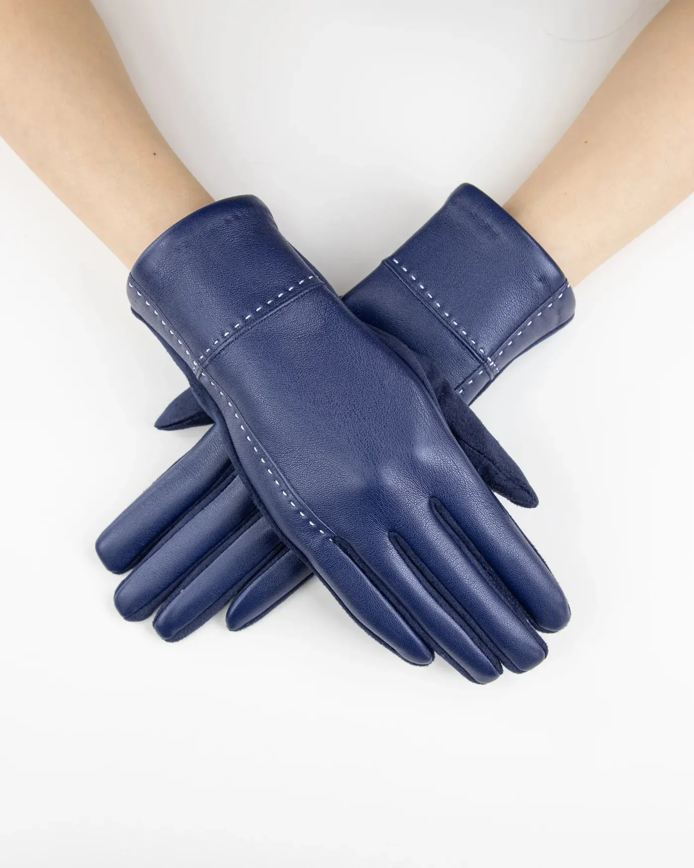 Vegan Leather Gloves