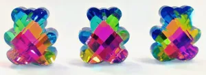 Vitrail Teddy Bear Chandelier Crystal Beads Pendants