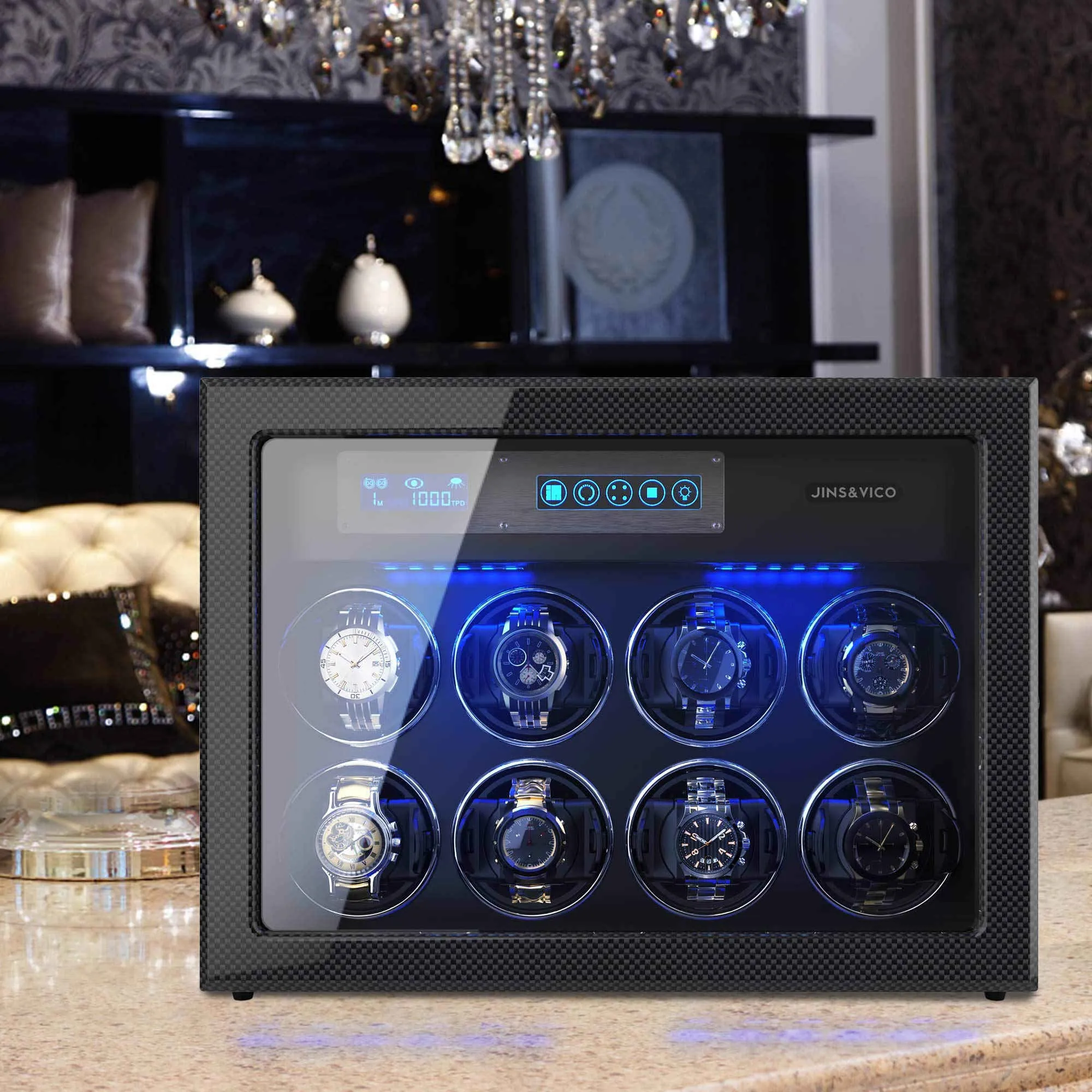 Watch Winder for 8 6 Automatic Watches, JINS&VICO