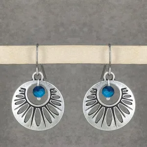 Western Blue Earrings