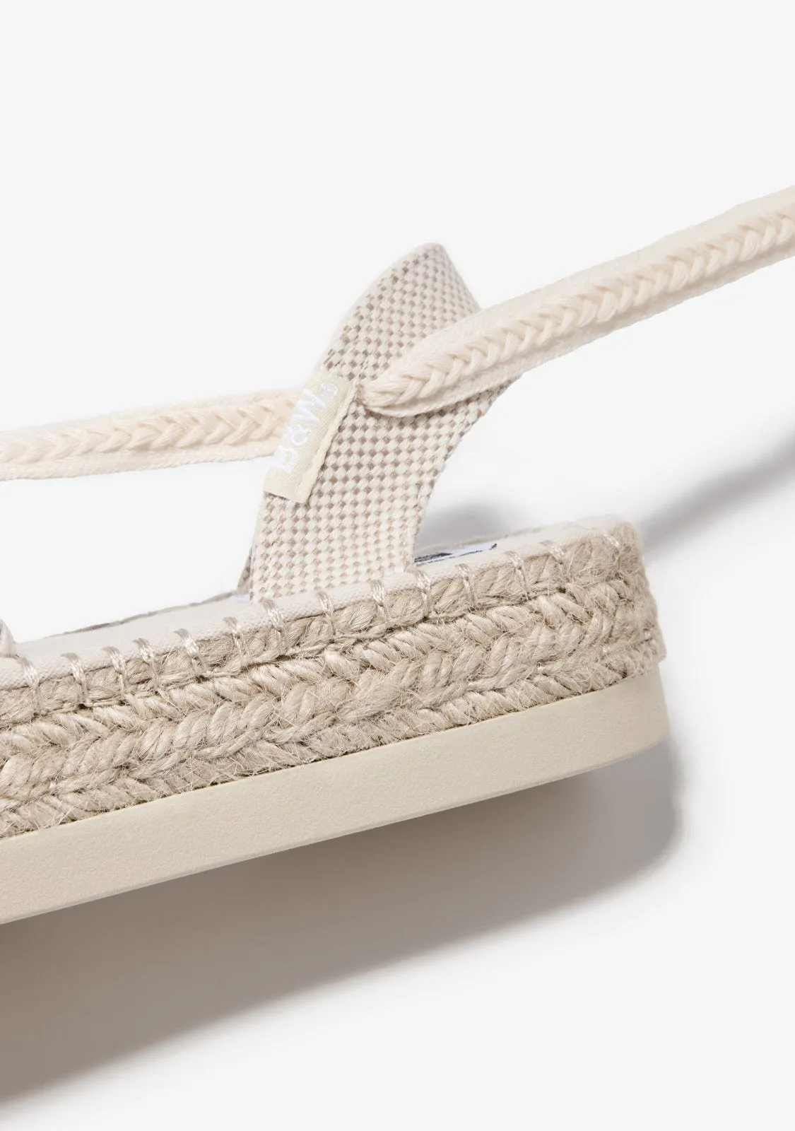 White Cochet Espadrilles