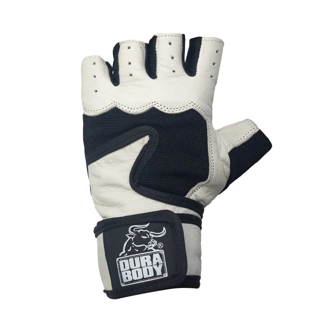 White Platinum Toro Series Workout Gloves