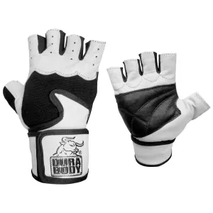 White Platinum Toro Series Workout Gloves