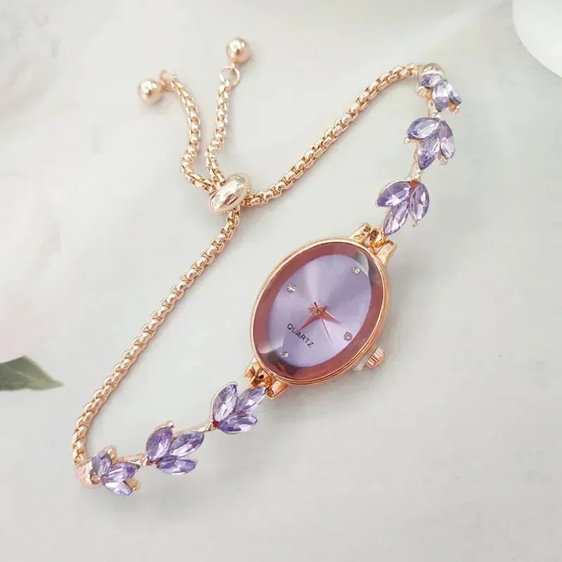 Women's Elegant Quartz Wristwatch Bracelet