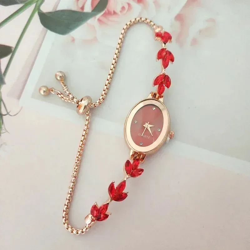 Women's Elegant Quartz Wristwatch Bracelet