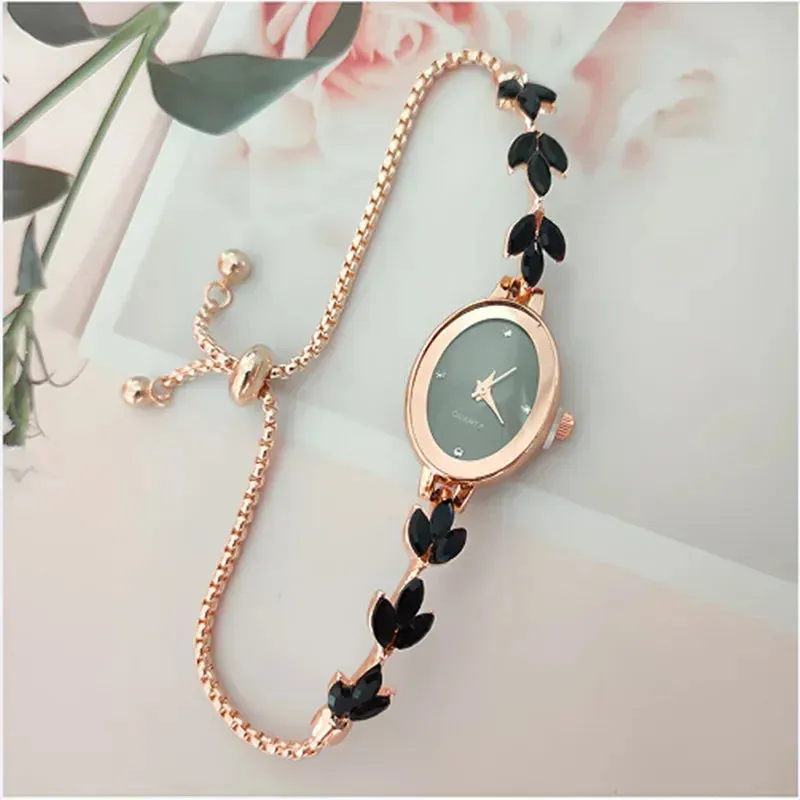 Women's Elegant Quartz Wristwatch Bracelet