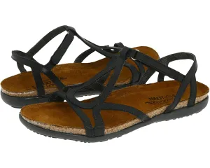 Women's Naot | Dorith Sandal | Black Raven Leather